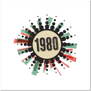 1980s ☻ RETRO rules ☻ retro color pallete / retro style sticker ✔ Posters and Art
